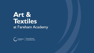 Art & Textiles | Virtual Open Evening 2020