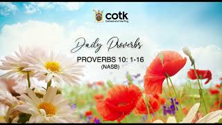 Celebrity DAILY PROVERBS | Proverbs 10: 1-16 Profile