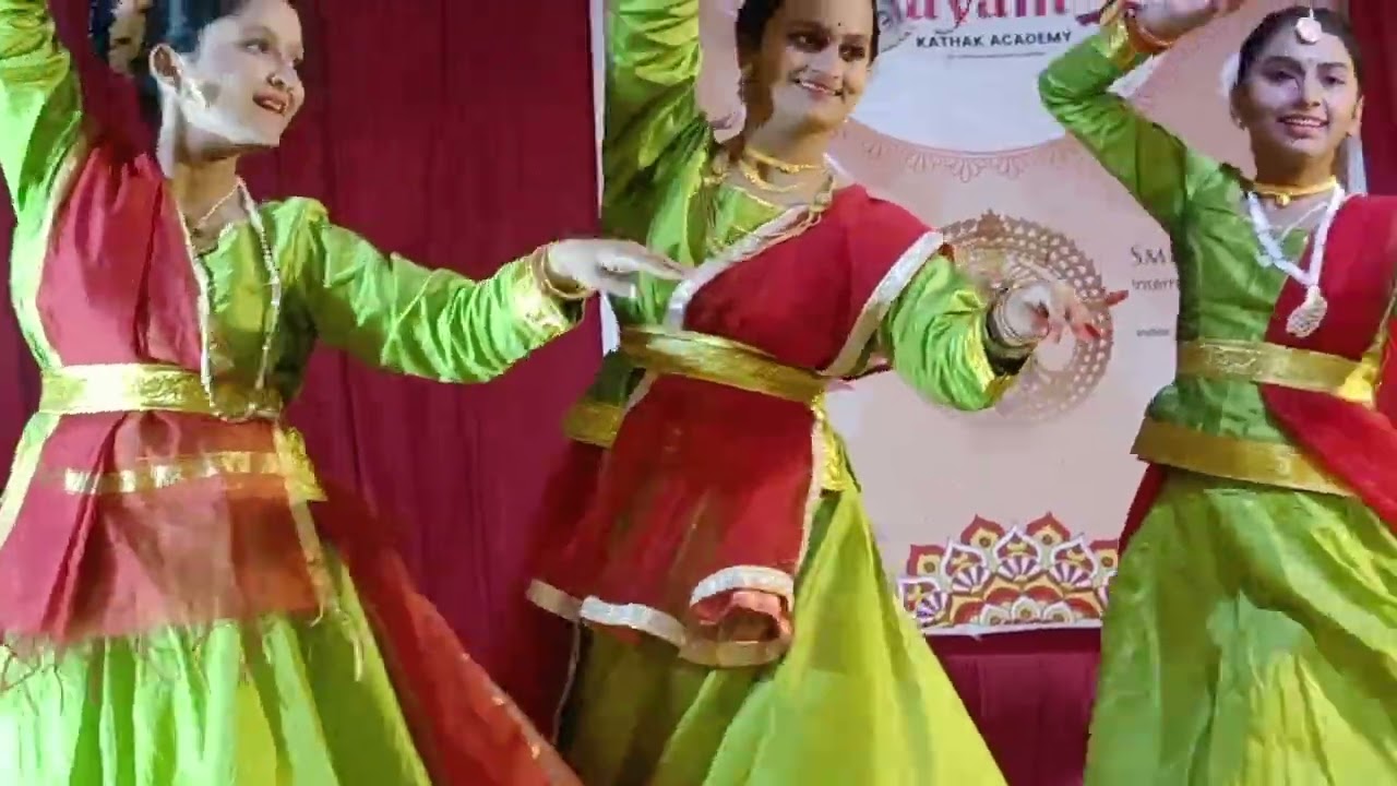 Ghar more pardeshiya | ishna upadhyay & Group| guru purnima mahotsav| aayam kathak academy