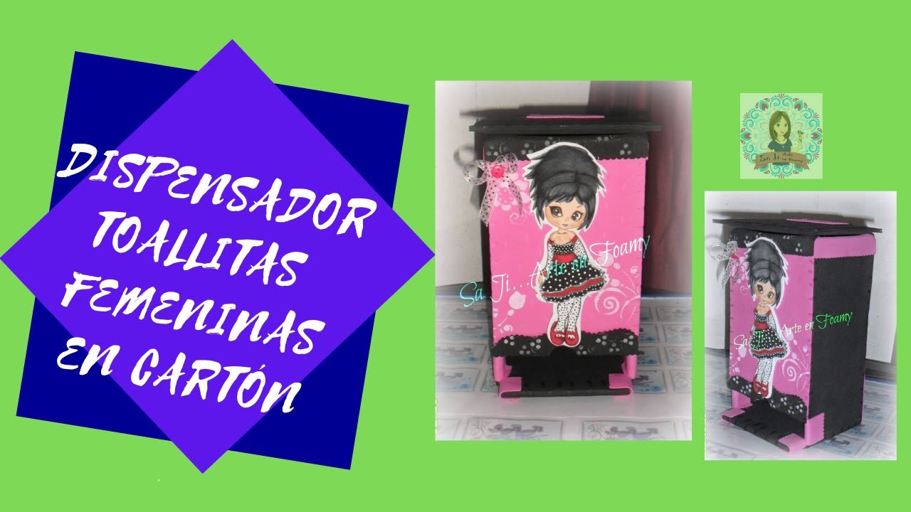 Dispensador de Toallitas Femeninas