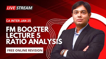 FM BOOSTER LECTURE 5 RATIO ANALYSIS