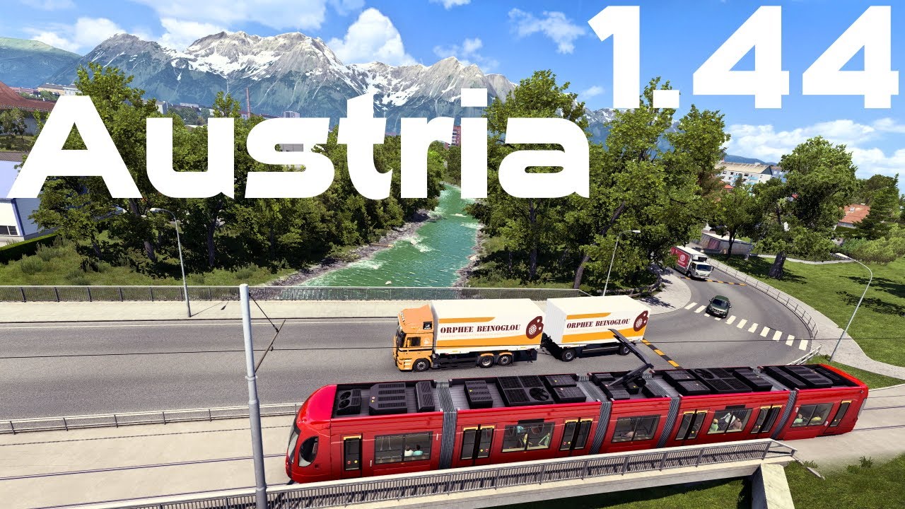ETS2 [GR] Austria Rework #2 Graz-Vienna-Linz-Salzburg 2/2 - YouTube