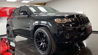 Grand Cherokee All Black y Cambio de interiores rojos  Master Garage Mx by Master Prestige