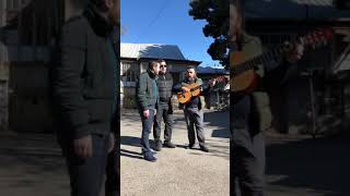 Грузинское многоголосье. Уличный концерт в Тбилиси (апрель 2018)