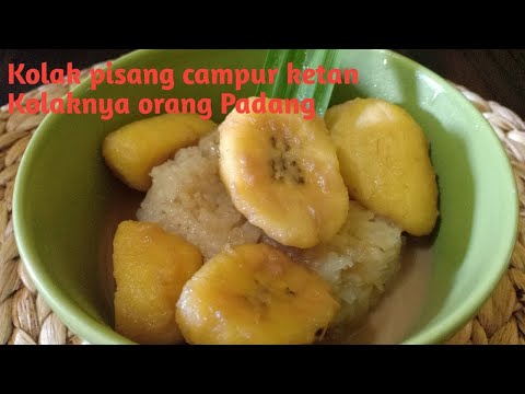 Resep Kolak Pisang Padang