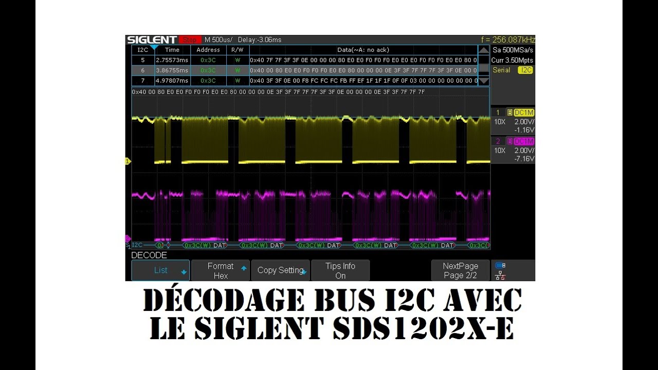 Oscilloscope numérique série SDS1000X-U, SIGLENT® - Materiel pour