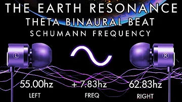 The 7.83hz Earth Resonance - Theta Binaural Beat Schumann Frequency