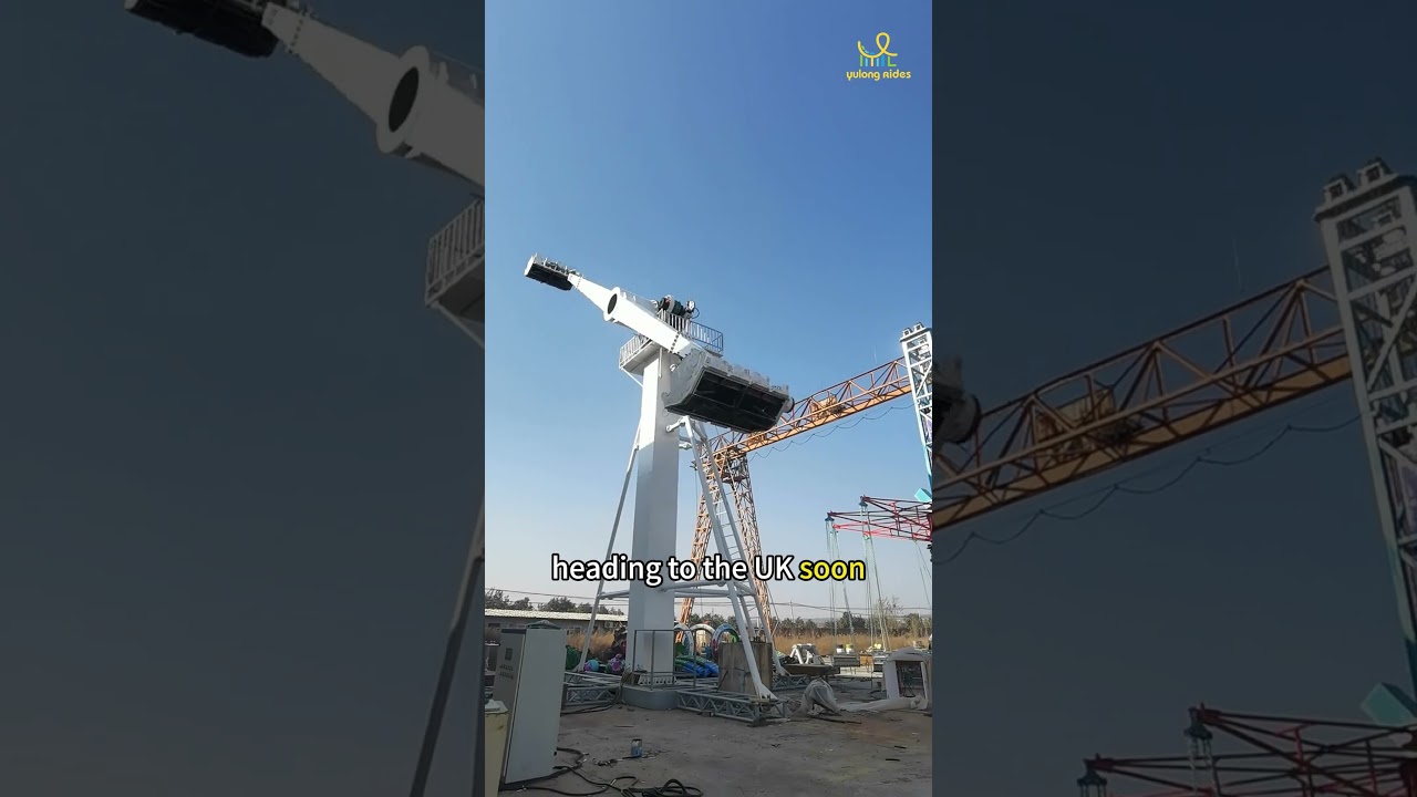 Its happening! 🎢 The Crazy Booster is built, tested, and almost on its way to the UK!🇬🇧