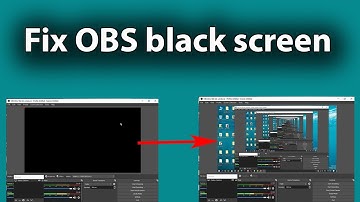 OBS Black Screen Display Capture on windows 10 Solved