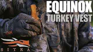 Sitka Equinox Turkey Vest  Product Overview