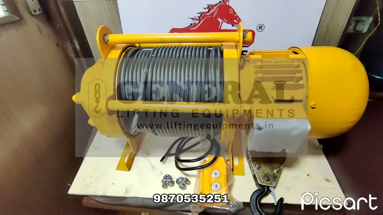 ELECTRIC WINCH FOR CONSTRUCTION