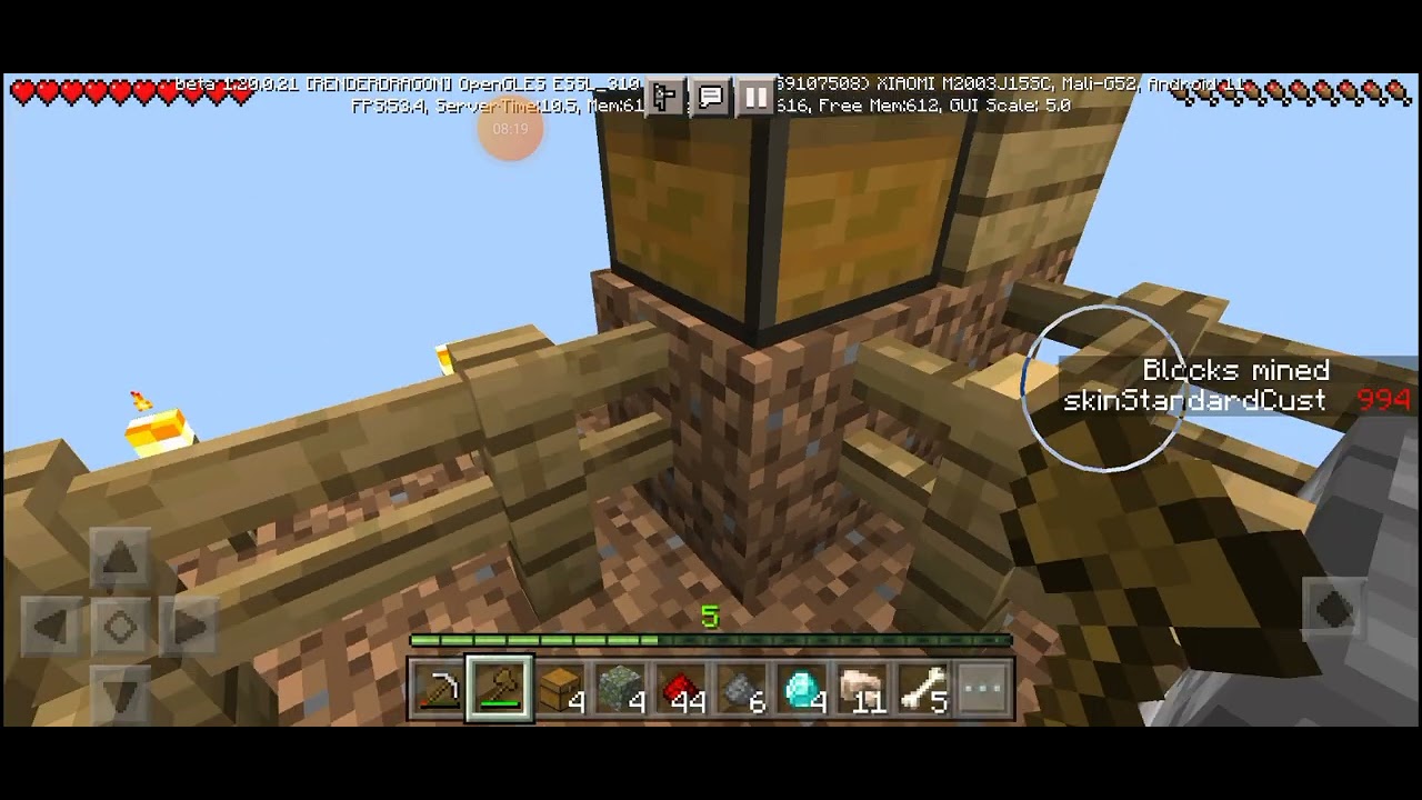 Minecraft one block part 2 - YouTube