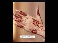 Beautifull henna disign for girls 💗Simple and attractive #viral #henna #mehandi#simple #shorts#easy✨