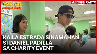 Kaila Estrada sinamahan si Daniel Padilla sa charity event | MARISOL ACADEMY QUICKIE