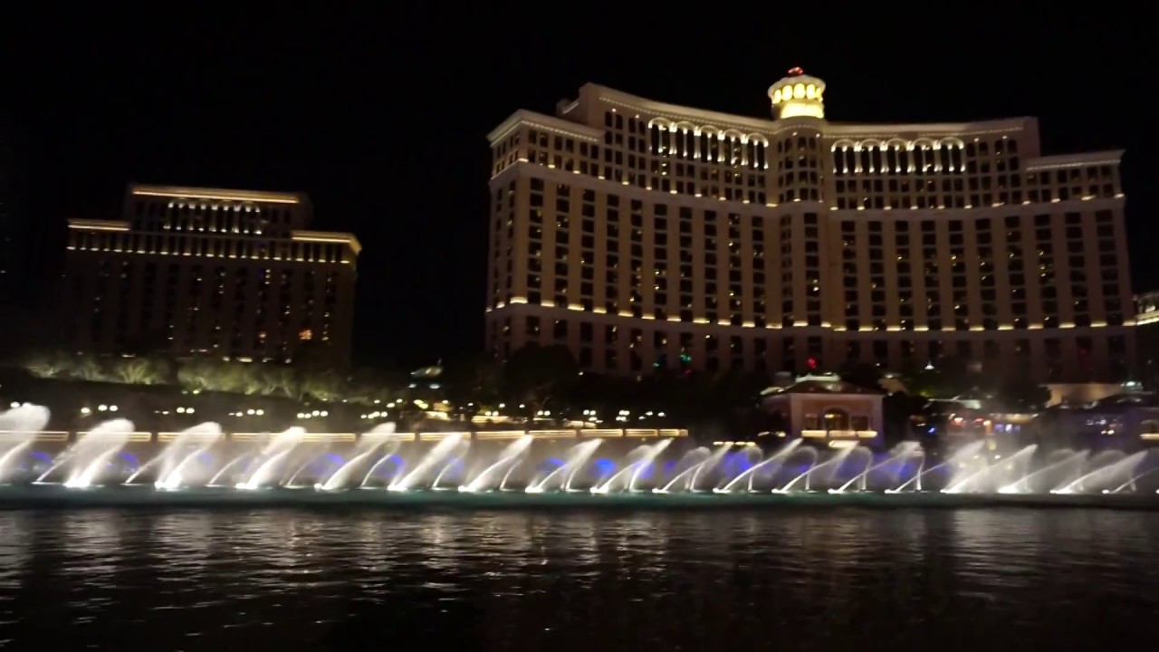 Bellagio Fountain It's the Most Wonderful Time of the Year YouTube