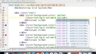 2.5 using bootstrap grid, hidden, and visible classes - graduate webdev summer 1 2017