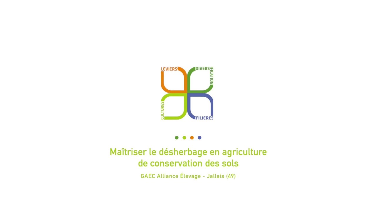Maîtriser le désherbage en agriculture de conservation des sols - YouTube