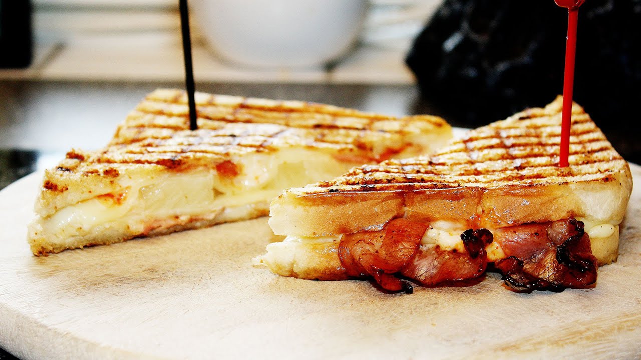 REZEPT SANDWICH HAWAII AUS DER PFANNE schnell und einfach selber machen! YouTube