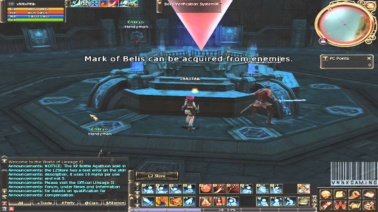 Pink Lineage Lineage 2 #PiNk em um novo mundo - YouTube