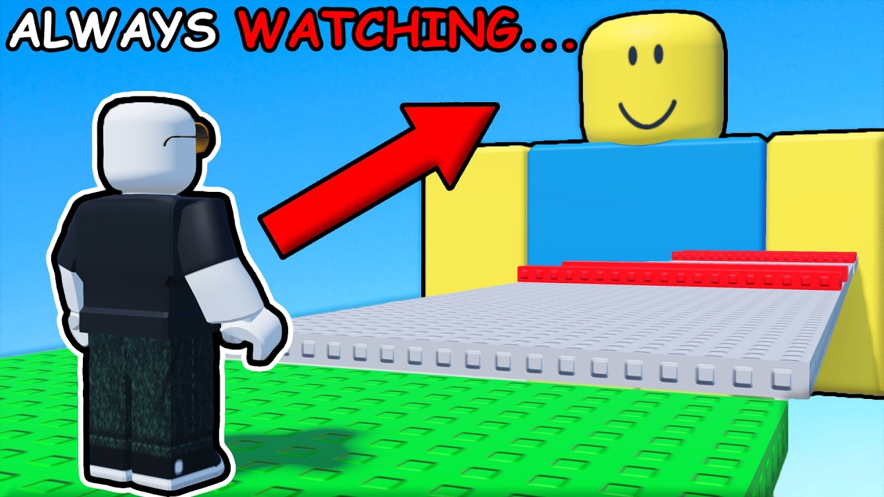 Roblox obby but Bob is watching...