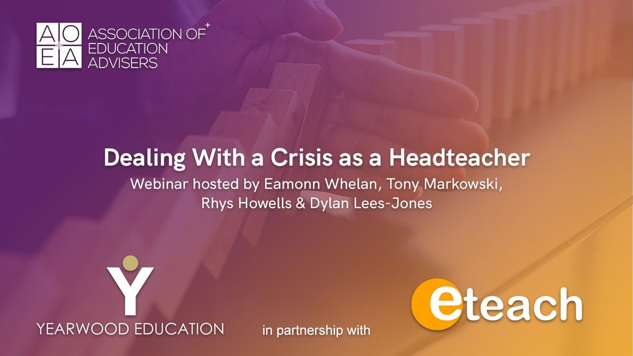 Yearwood Education & Eteach - COVID-19 Headteacher webinar - YouTube