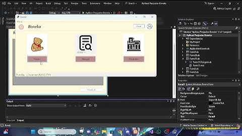 Aplikasi Penjualan Boneka (Visual Studio Video Demo)