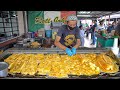 Street food in Malaysia - $3.80 CRAZY SANDWICH - Huge street food tour in Kuala Lumpur, Malaysia