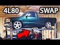 How to Do 4L80e Swap in Sierra or Silverado Part 1 (Removal)