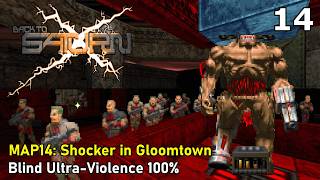 Doom II: Back to Saturn X E2 - MAP14: Shocker in Gloomtown (Blind Ultra-Violence 100%)