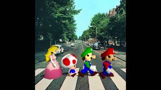 Abbey Road but with the Mario 64 Soundfont
