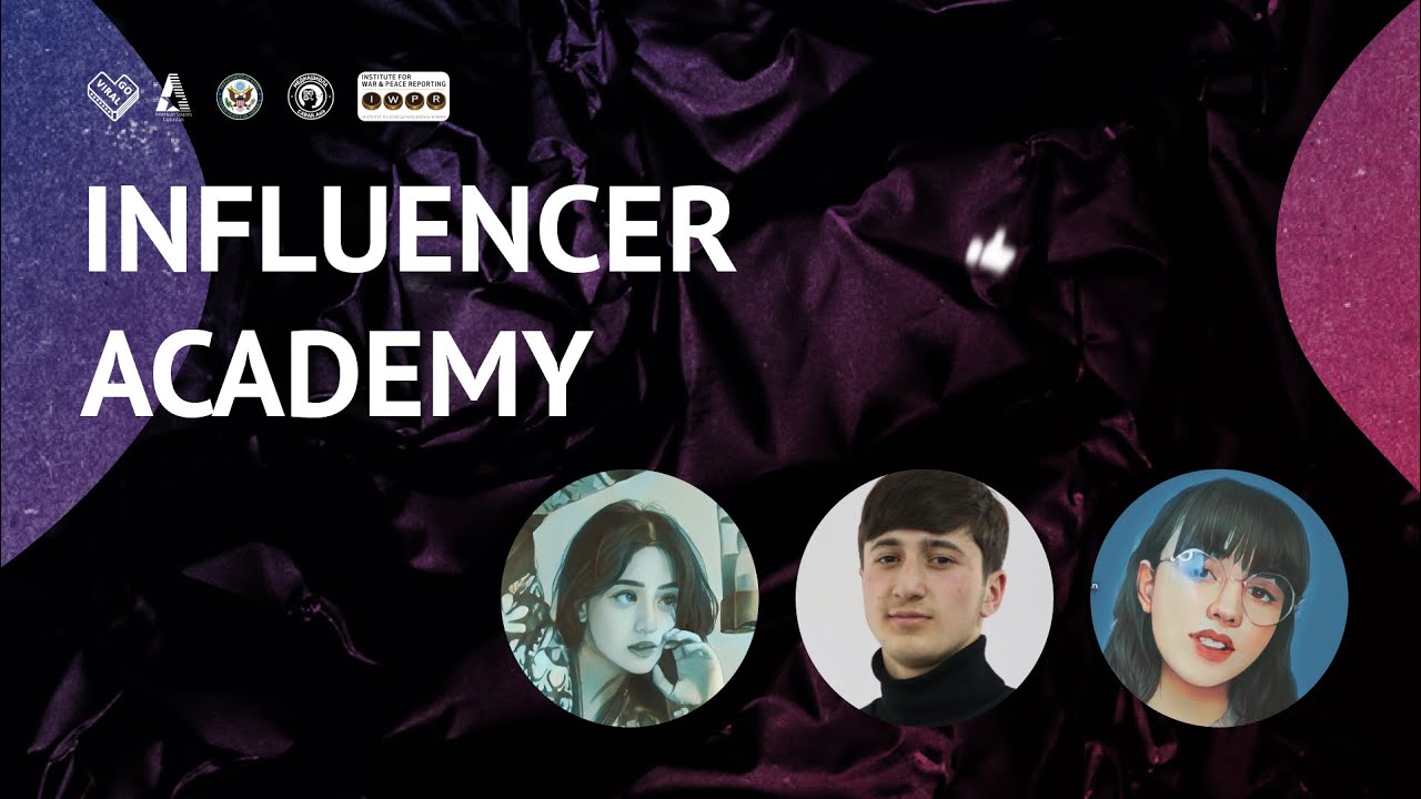 Латифа Ганиева, Ситкинуш Зуурбеков, Тахмина Ниезова / Influencer Academy