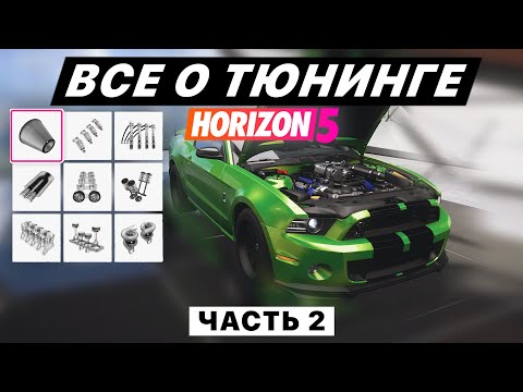 Видео: ВСЁ О ТЮНИНГЕ для шоссейных/уличных гонок в FORZA HORIZON 5 (часть 2 - A800)