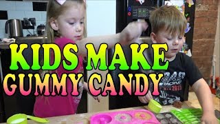 GIANT GUMMY CANDY MAKER! DIY gummy bear, Gummies worm! Kids Candy Review