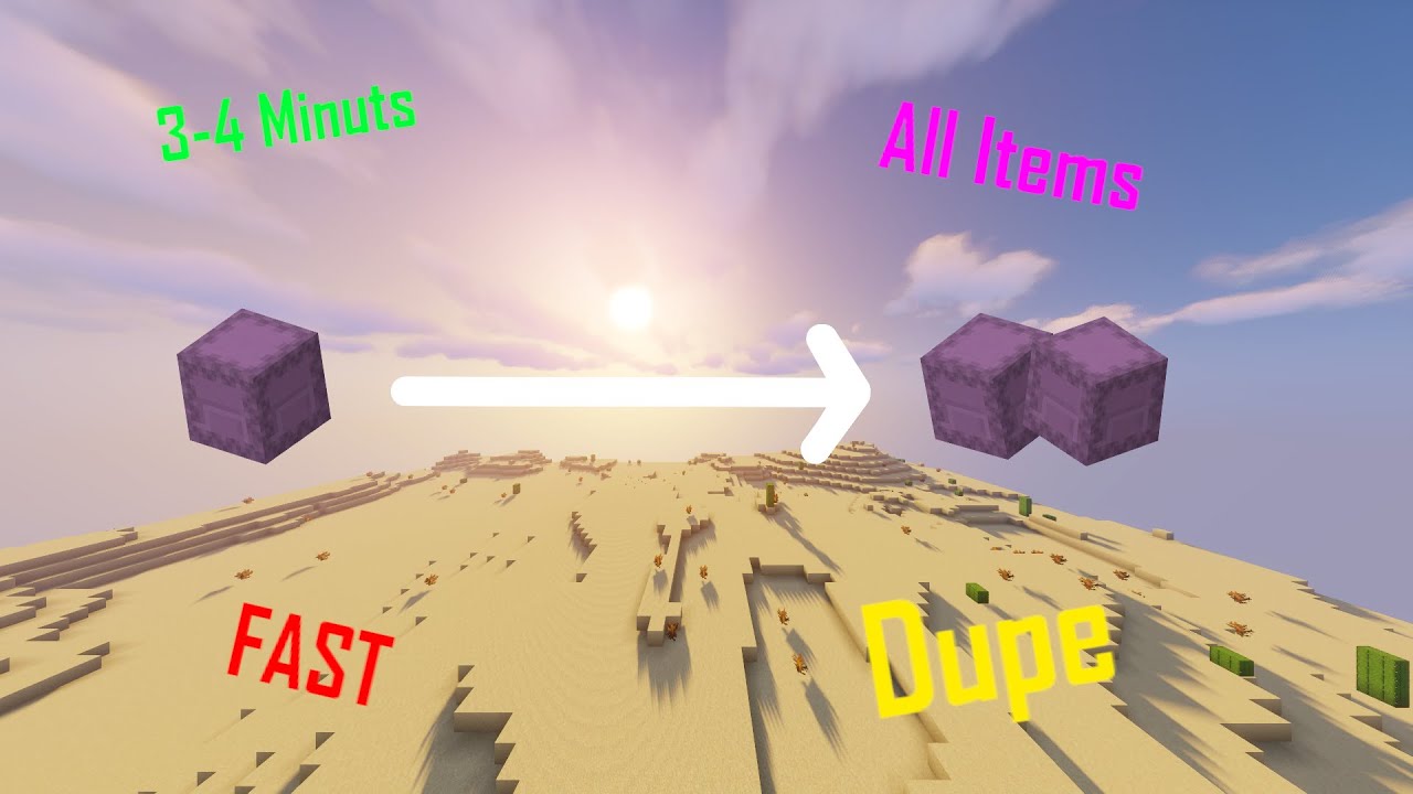 1.17 Multiplayer Dupes For Paper – BCVWXG