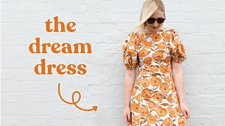 I Merged Two Vintage Patterns to Create my DREAM DRESS! | Sew With Me