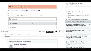 GCP Associate Cloud Engineer Google Certification || UDEMY Quiz Answers ||Quiz 8: Quiz - Compute