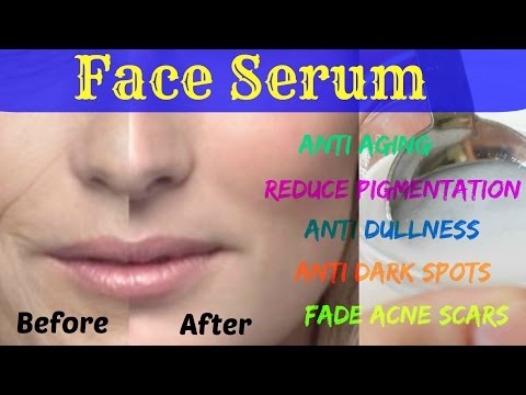 DIY Anti- Acne & Anti- Aging Face Serum🌿 Help Fade Acne Scars and Hyperpigmentation