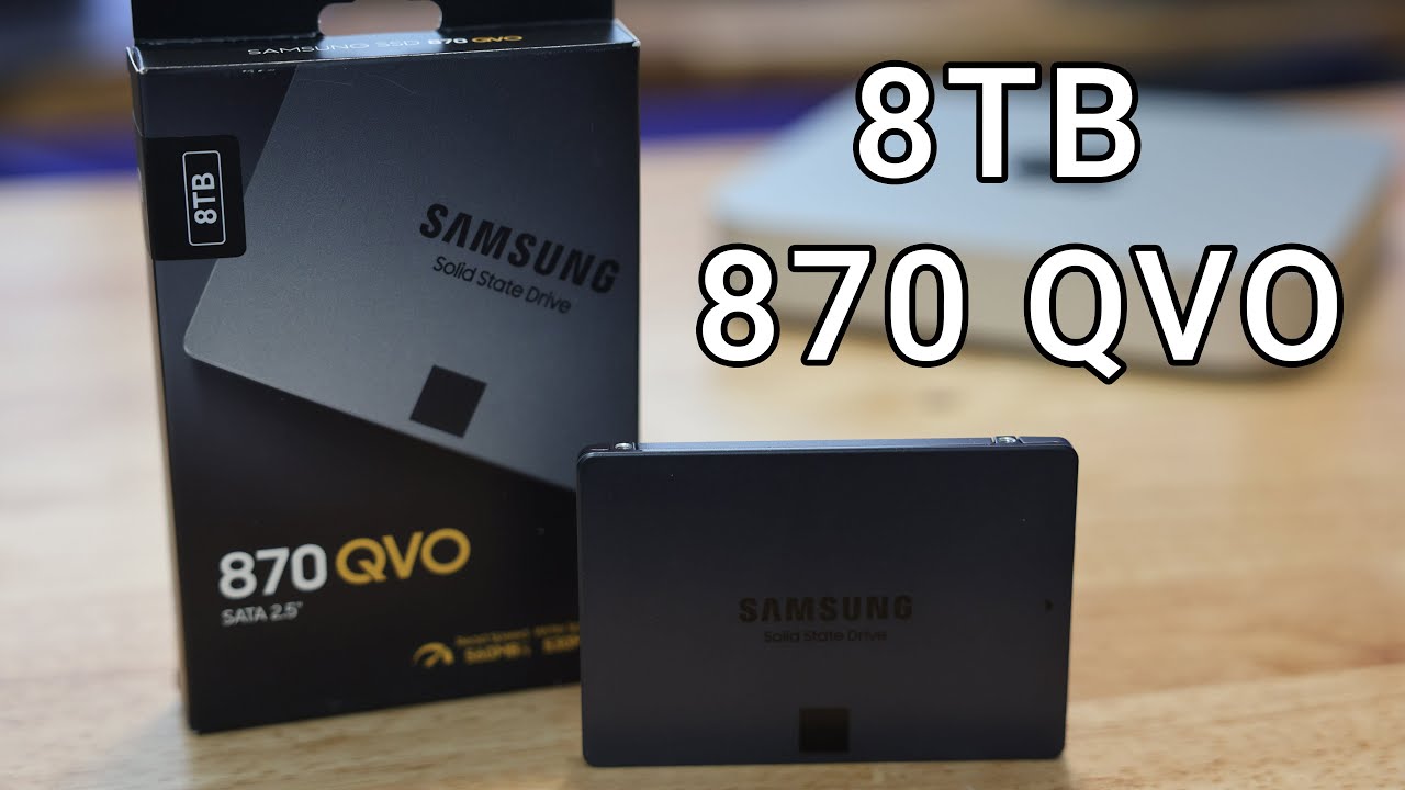 Samsung SSD 870 QVO 2.5 4 TO