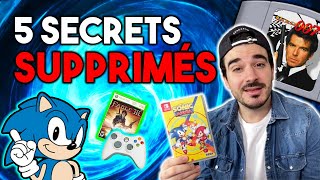 5 SECRETS SUPPRIMÉS dans les JEUX VIDÉO!