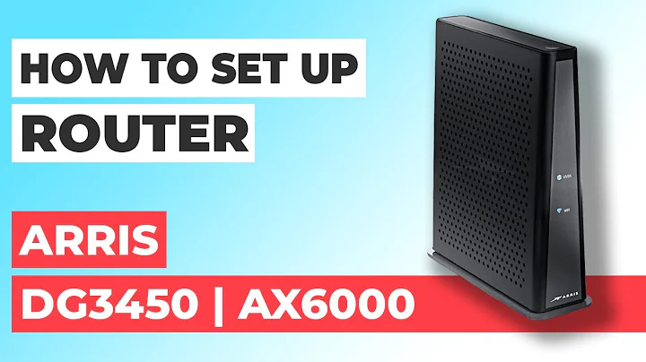 ✅ How to Setup Arris DG3450 | How to Set Up ARRIS AX6000 DG3450 WiFi Router