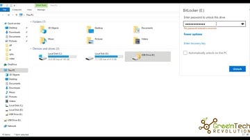 How to set password In pendrive  without any software
