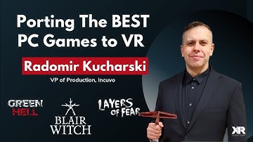 Porting PC Games to VR - Blair Witch at XR Bootcamp Open Lecture