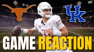 Texas Longhorns vs Kentucky Wildcats Game Reaction The Flagship Podcast