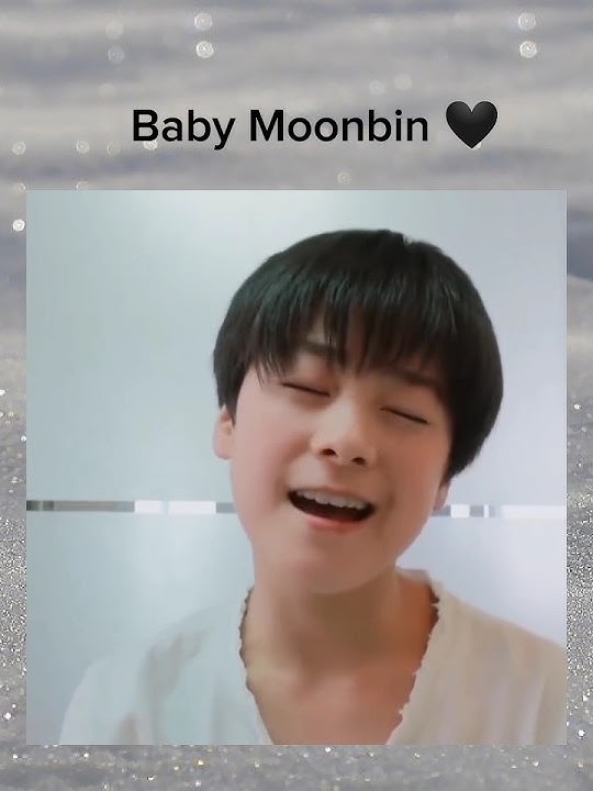 Baby Moonbin 🖤 #astro