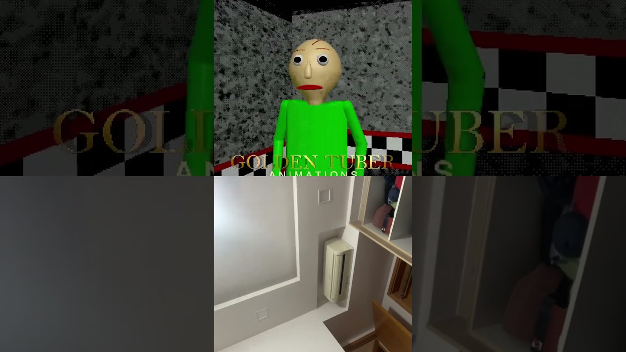 Credits: GoldenTuber baldi fnaf collab also pls subscribe 