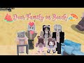 Dear Family on Beach  [ Minecraft 1.21.92] | Minecraft Bedrock