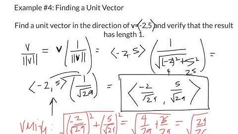 Pre-Calc 6.3 pt. 3 Vectors in the Plane