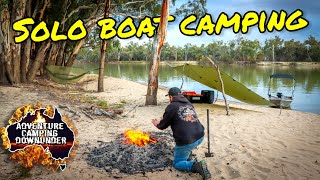 testing the new tinny camping setup
