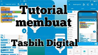 sketchware. membuat tasbih digital di android screenshot 3