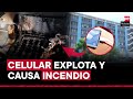 Arequipa: niña de 4 años pierde la vida tras incendio por explosión de celular